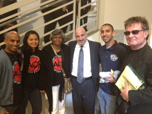 ACJP/De-Bug Crew with our friend Rap, founder of Gideon's Promis