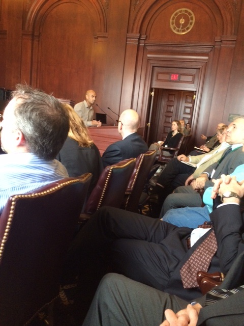 Presenting at criminal defense bar convening.