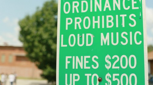 Some would say North St. Louis was a police state well before the killing of Michael Brown. There were frequent visual messaging about maintaining a certain order, and the consequence of not following the changing rules.