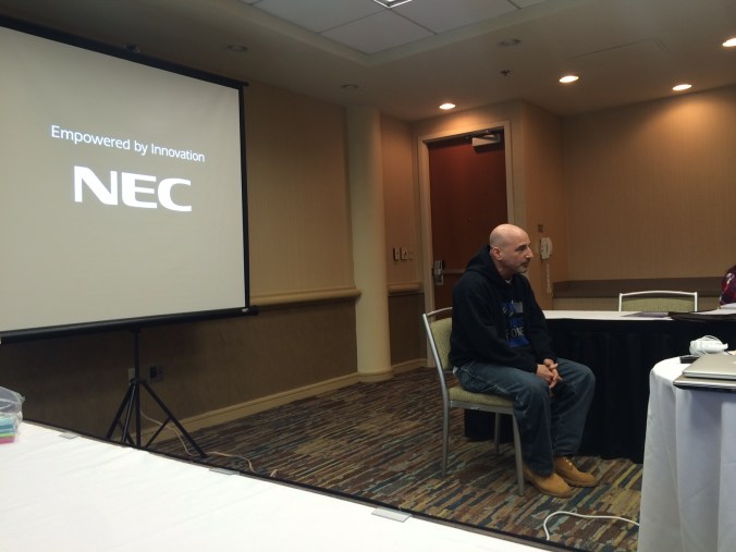 The sensei, Jonathan Rapping, facilitating a discussion on the exciting future of GP.